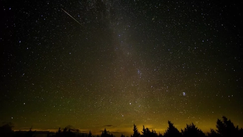 Lluvia de Perseidas en El Bierzo