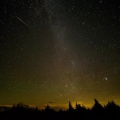 Lluvia de Perseidas en El Bierzo