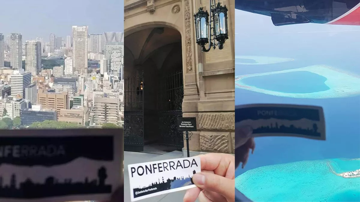 El skyline de Ponferrada 'viaja' estas vacaciones a Nueva York, Maldivas, Camboya y Tokyo