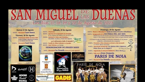 Programa fiestas san miguel