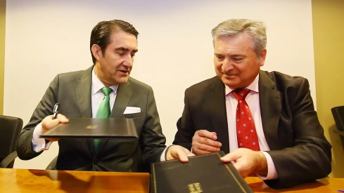 Suarez Quiñones y Raúl Valcarce