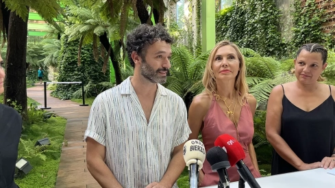 Visita de Rodrigo Sorogoyen a la Térmica Cultural de Ponferrada
