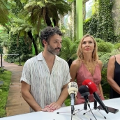 Visita de Rodrigo Sorogoyen a la Térmica Cultural de Ponferrada