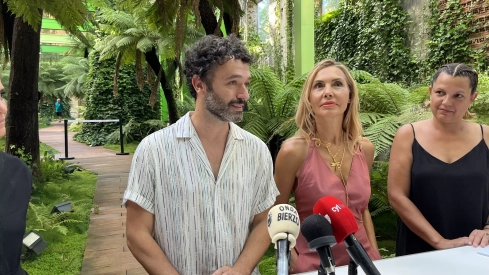 Visita de Rodrigo Sorogoyen a la Térmica Cultural de Ponferrada (1) Visita de Rodrigo Sorogoyen a la Térmica Cultural de Ponferrada (1)