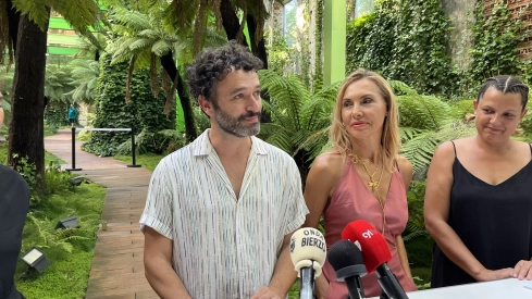 Visita de Rodrigo Sorogoyen a la Térmica Cultural de Ponferrada (2) Visita de Rodrigo Sorogoyen a la Térmica Cultural de Ponferrada (2)