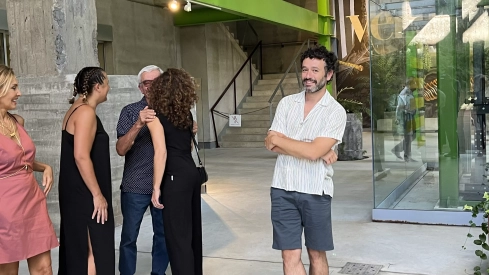 Visita de Rodrigo Sorogoyen a la Térmica Cultural de Ponferrada (19) Visita de Rodrigo Sorogoyen a la Térmica Cultural de Ponferrada (19)