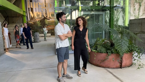 Visita de Rodrigo Sorogoyen a la Térmica Cultural de Ponferrada (21) Visita de Rodrigo Sorogoyen a la Térmica Cultural de Ponferrada (21)