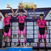Maglia Tecnosylva Bembibre Cycling Team en el Circuito da Curia