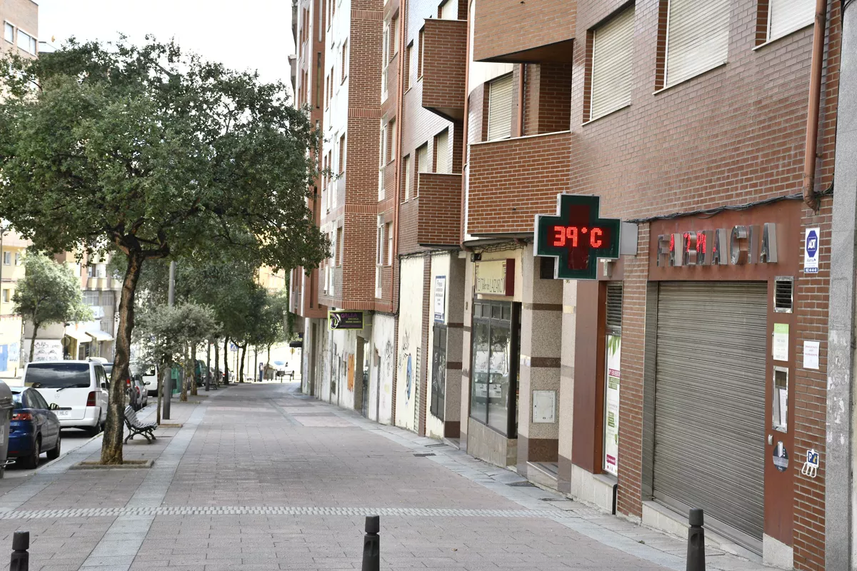 Ola de calor en Ponferrada Ola de calor en Ponferrada
