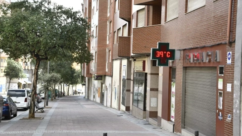 Ola de calor en Ponferrada