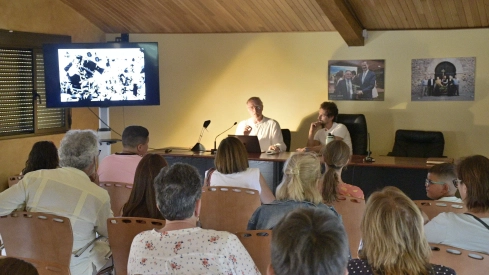 El productor Peter Beale visita San Facundo