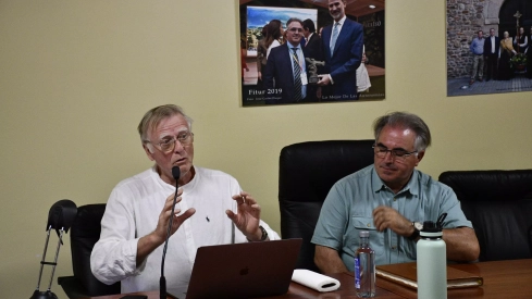 El productor Peter Beale visita San Facundo