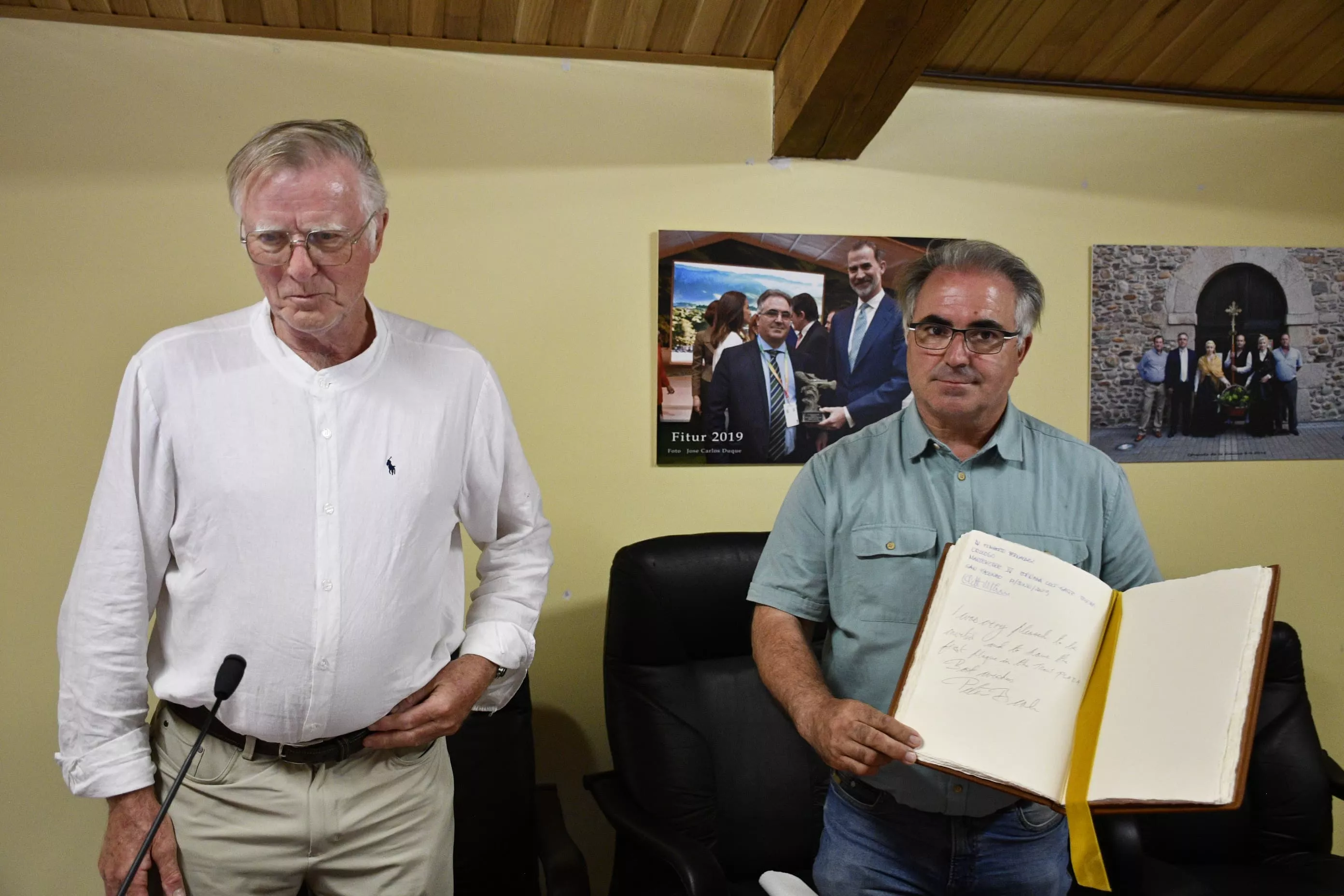 El productor Peter Beale visita San Facundo