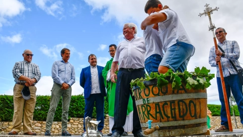 Ofrenda primer mosto de la vendimia 2023