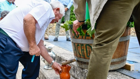 Ofrenda primer mosto de la vendimia 2023