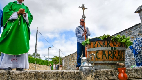 Ofrenda primer mosto de la vendimia 2023