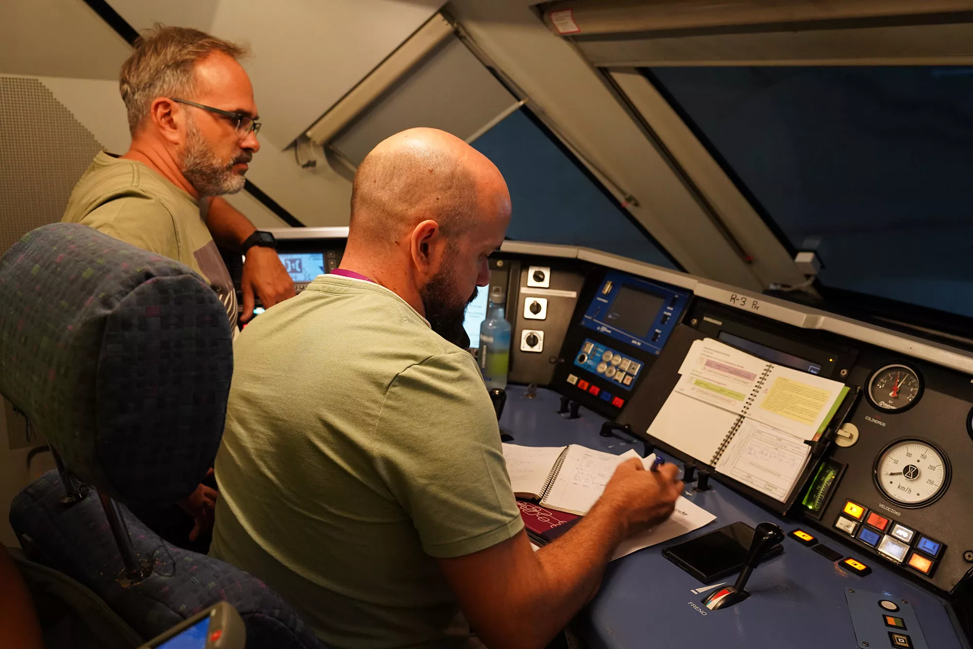 Pruebas de fiabilidad en la Variante de Pajares.