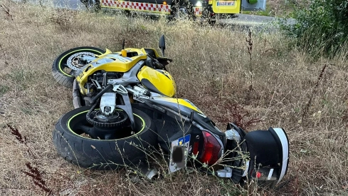 Motorista herido en Fabero