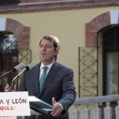 El presidente de la Junta de Castilla y León, Alfonso Fernández Mañueco 