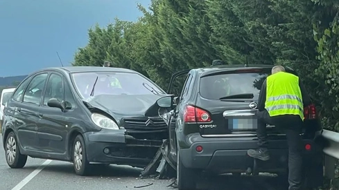 Trasladado al Hospital del Bierzo tras un accidente en Camponaraya