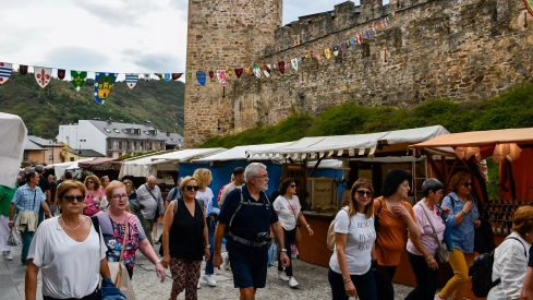 Inauguración del Mercado Medieval en las Fiestas de La Encina 2023 Inauguración del Mercado Medieval en las Fiestas de La Encina 2023