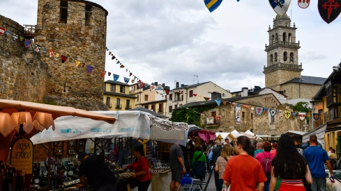 Inauguración del Mercado Medieval en las Fiestas de La Encina 2023 Inauguración del Mercado Medieval en las Fiestas de La Encina 2023