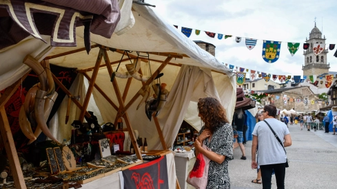Inauguración del Mercado Medieval en las Fiestas de La Encina 2023 Inauguración del Mercado Medieval en las Fiestas de La Encina 2023