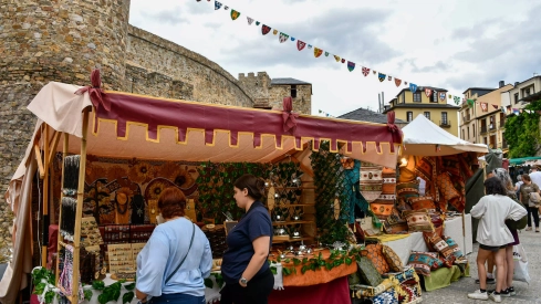 Inauguración del Mercado Medieval en las Fiestas de La Encina 2023 Inauguración del Mercado Medieval en las Fiestas de La Encina 2023