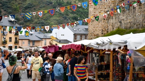 Inauguración del Mercado Medieval en las Fiestas de La Encina 2023 Inauguración del Mercado Medieval en las Fiestas de La Encina 2023