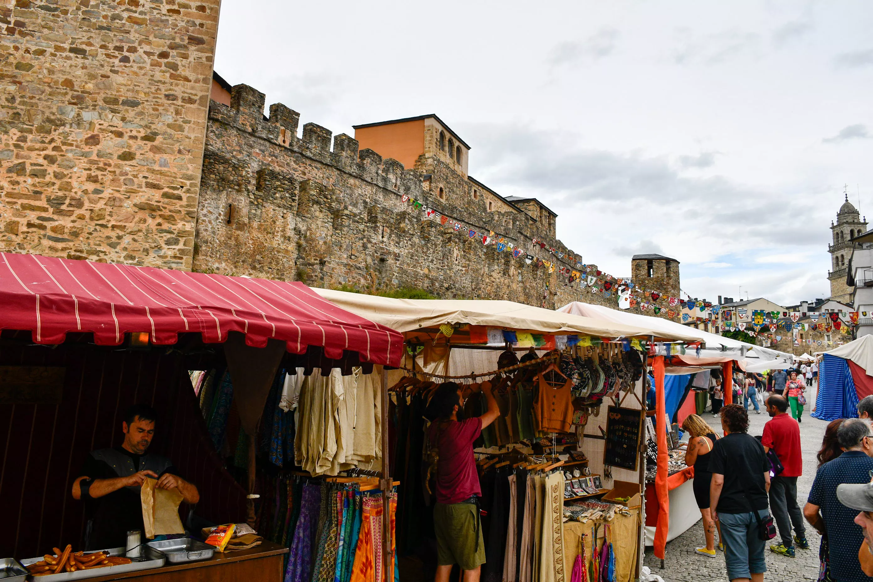 Inauguración del Mercado Medieval en las Fiestas de La Encina 2023