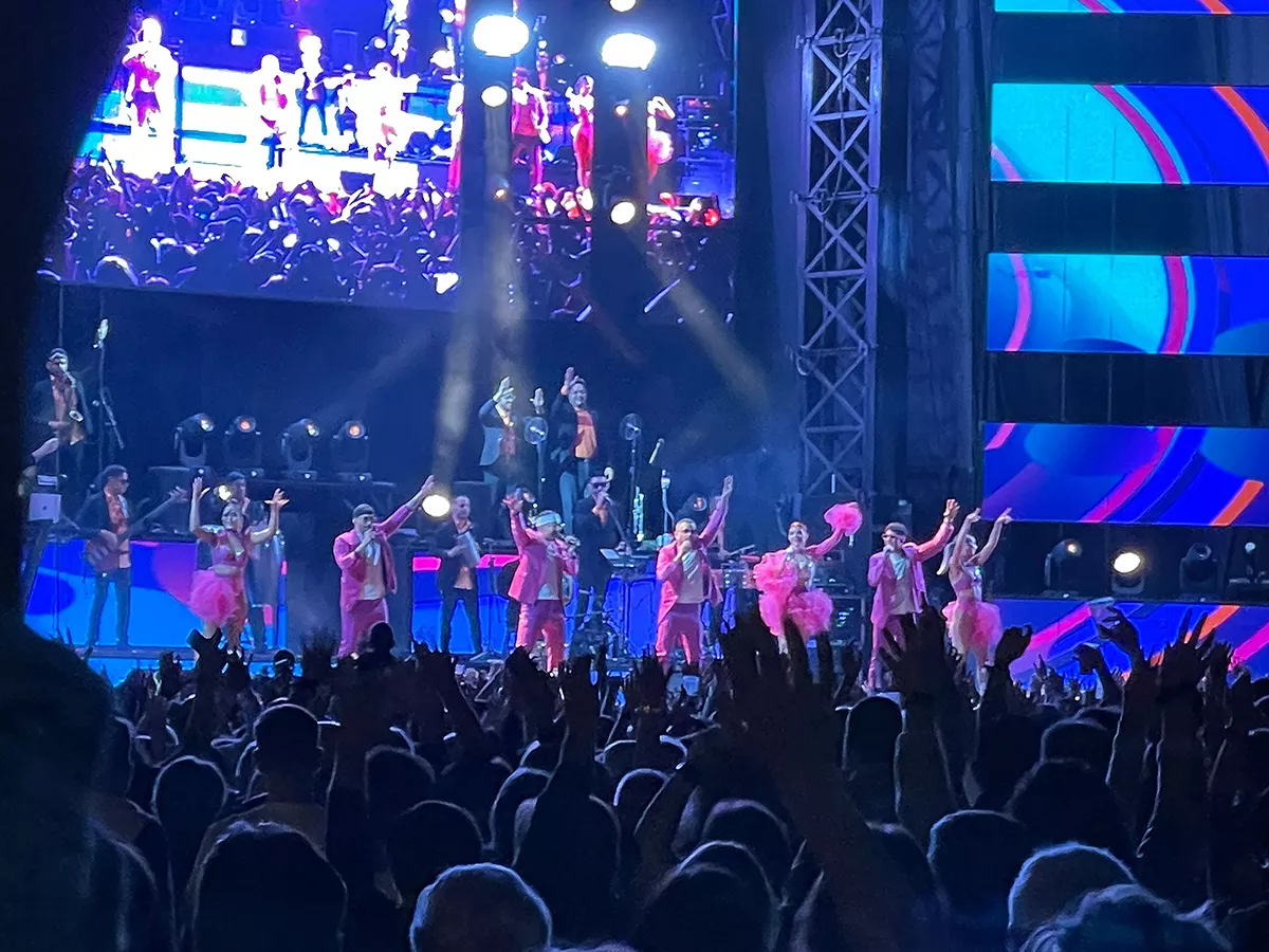 El Combo Dominicano en las Fiestas de la Encina