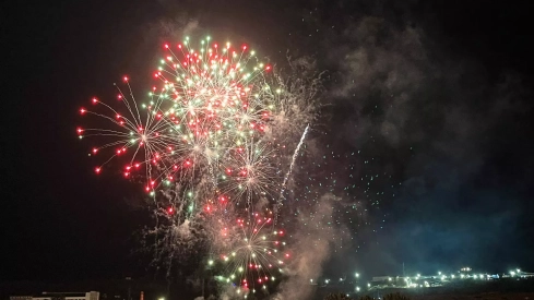 Fuegos artificiales de las Fiestas  La Encina 2023