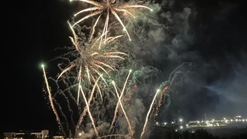 Fuegos artificiales de las Fiestas  La Encina 2023