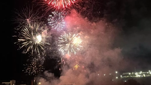 Fuegos artificiales de las Fiestas  La Encina 2023
