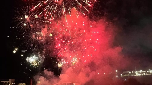 Fuegos artificiales de las Fiestas  La Encina 2023