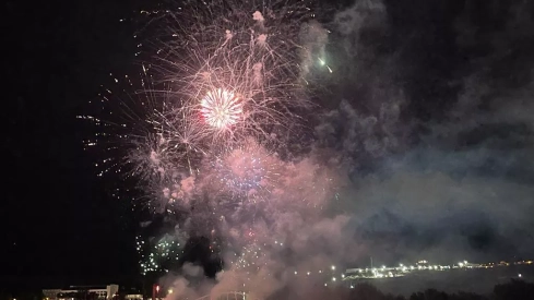 Fuegos artificiales de las Fiestas  La Encina 2023