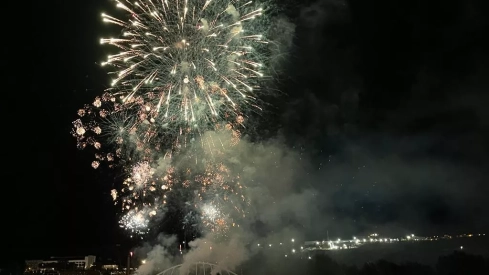 Fuegos artificiales de las Fiestas  La Encina 2023