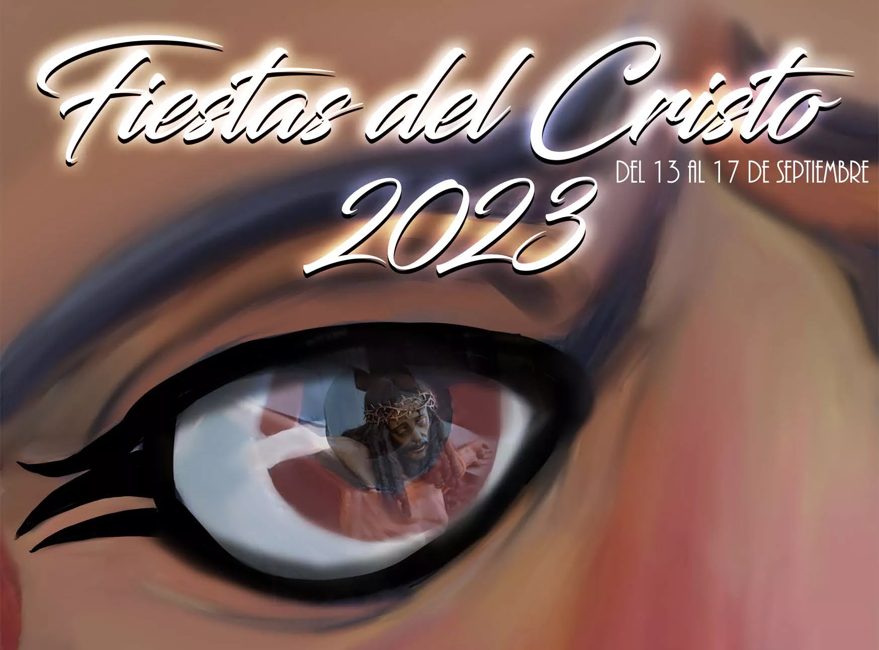 Cartel del programa de las Fiestas del Cristo de Villafranca del Bierzo 2023