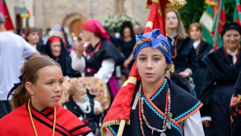  Tradicional procesión y comitiva de autoridades en el día del Cristín de Bembibre  (41)