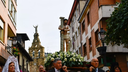  Tradicional procesión y comitiva de autoridades en el día del Cristín de Bembibre  (42)