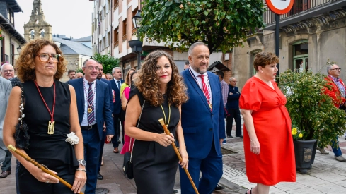  Tradicional procesión y comitiva de autoridades en el día del Cristín de Bembibre  (44)