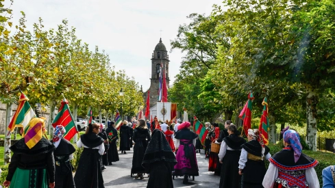  Tradicional procesión y comitiva de autoridades en el día del Cristín de Bembibre  (64)