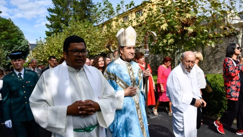  Tradicional procesión y comitiva de autoridades en el día del Cristín de Bembibre  (65)