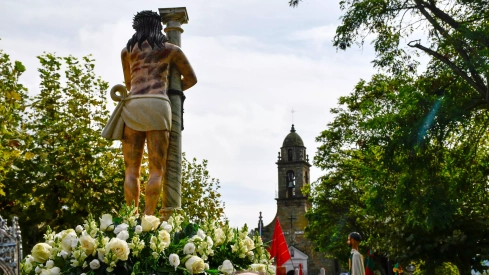  Tradicional procesión y comitiva de autoridades en el día del Cristín de Bembibre  (66)