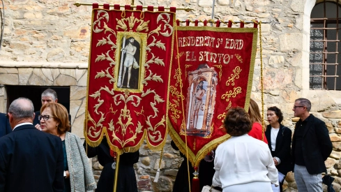  Tradicional procesión y comitiva de autoridades en el día del Cristín de Bembibre  (77)