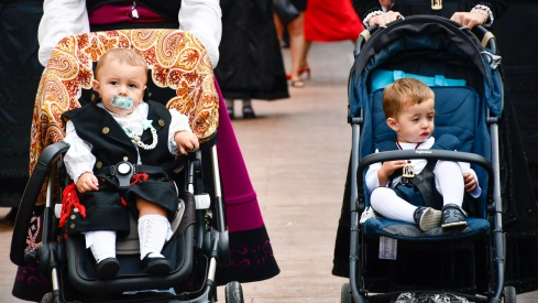  Tradicional procesión y comitiva de autoridades en el día del Cristín de Bembibre  (82)