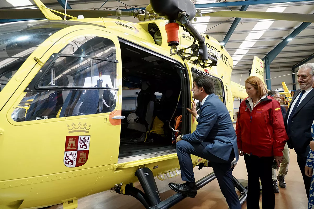 Castilla y León compra el helicóptero de rescate más avanzado para su Operativo de Protección Civil y Emergencias