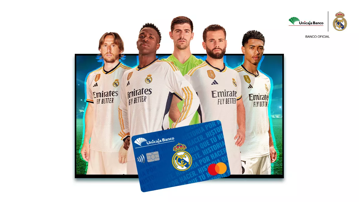 Tarjeta Real Madrid de Unicaja Banco
