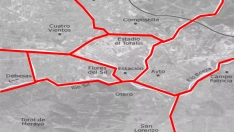 Mapa pisos alquiler Ponferrada