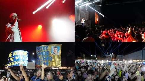 Quevedo hace 'vibrar' a Valladolid